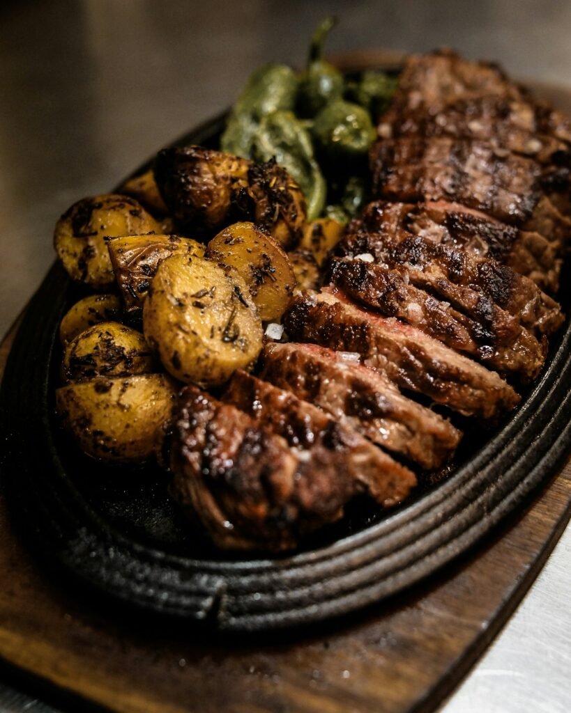 Sunday roast beef with roast potatoes at Jail House Pub in Nuneaton